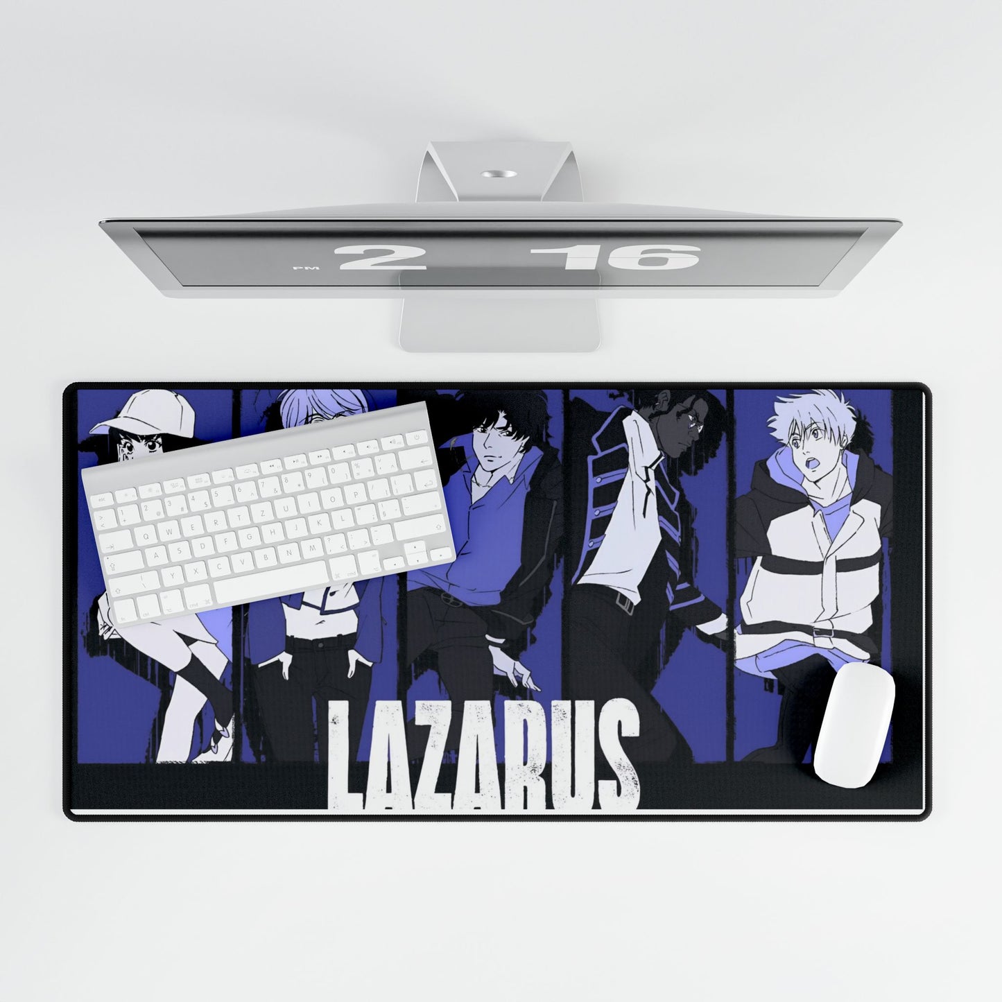 Lazarus Anime Desk Mat - Stylish Gaming & Office Accessory