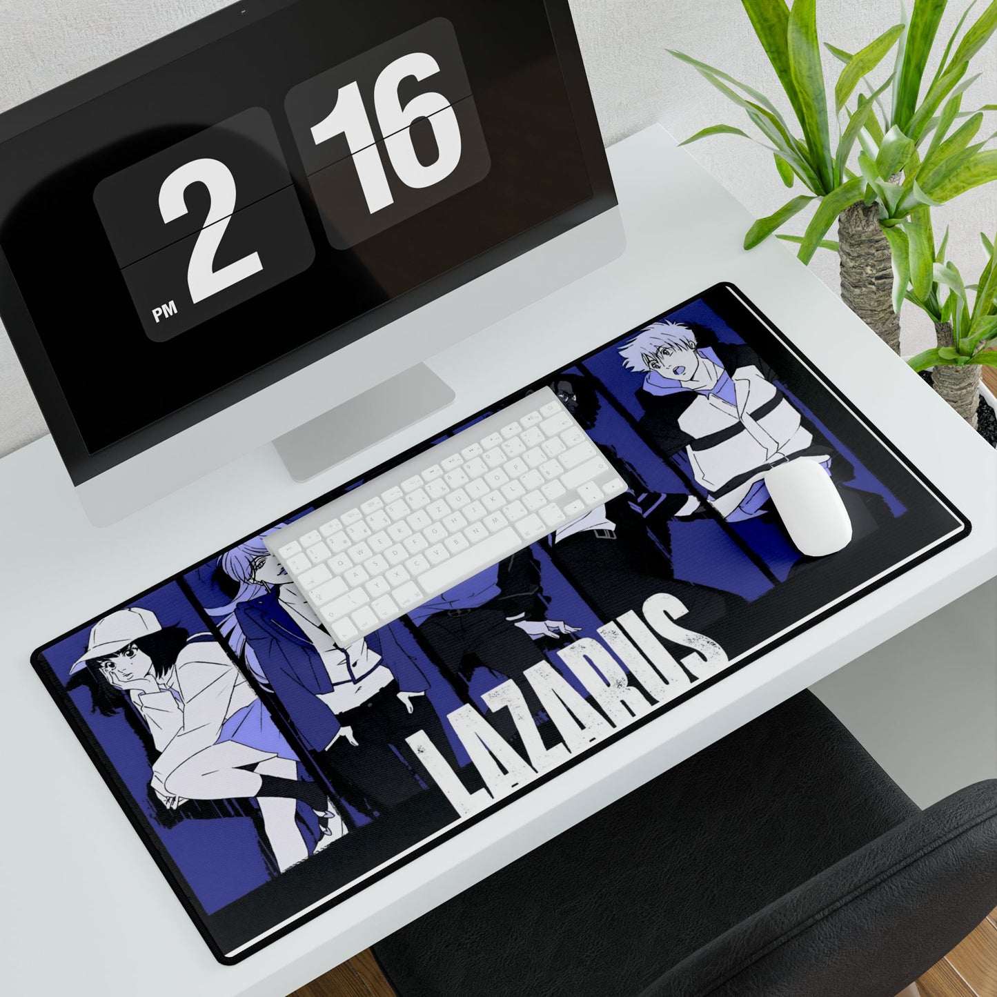 Lazarus Anime Desk Mat - Stylish Gaming & Office Accessory